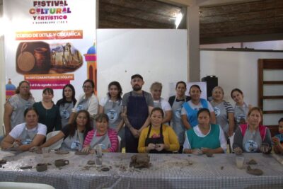 Promueven emprendimiento con talleres de Ixtle y Cerámica en Zóquite