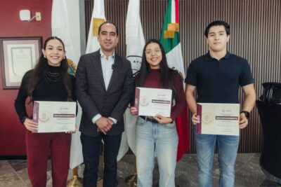 Reconoce Pepe Saldívar a atletas guadalupenses de alto rendimiento