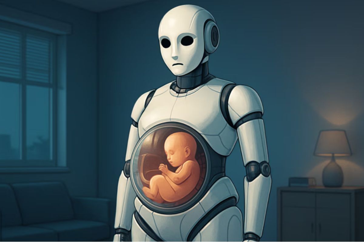 En China crean el primer ‘humanoide embarazado’ del mundo