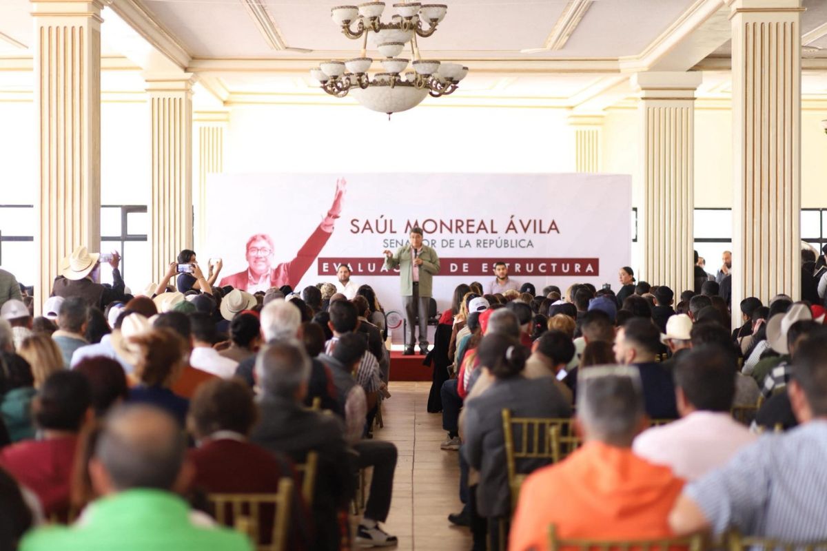 Saúl Monreal se mantiene firme pese a críticas y cuestionamientos.