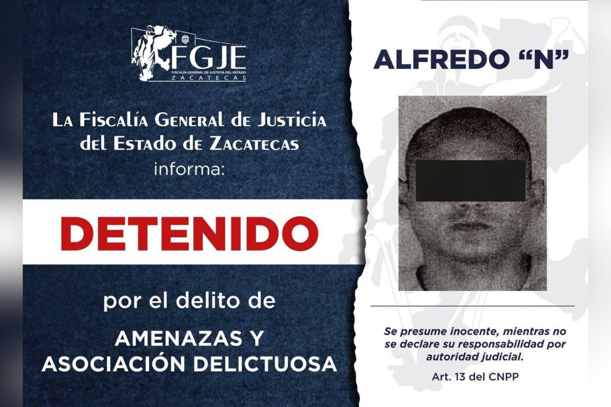 Fiscalía confirma detención de presunto homicida de Chonito.