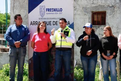 Inician obras de pavimentación en San Pedro de Ábrego y San Isidro de Cabrales