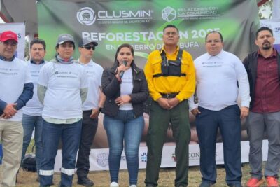Orla Camino Rojo participa en reforestación del Cerro de la Bufa organizada por el Clúster Minero de Zacatecas