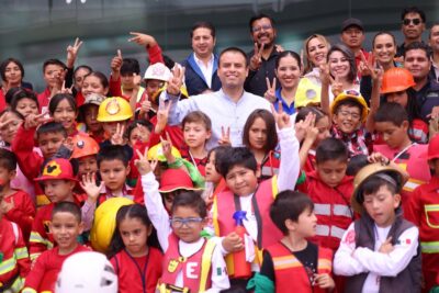 Niños y jóvenes concluyen curso “Pequeños bomberos Zacatecas”