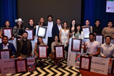 Gobierno de Zacatecas celebra ganadores del Premio Estatal de la Juventud 2025