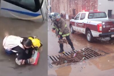 Lluvias provocan daños, encharcamientos y caos vial en Guadalupe y Zacatecas