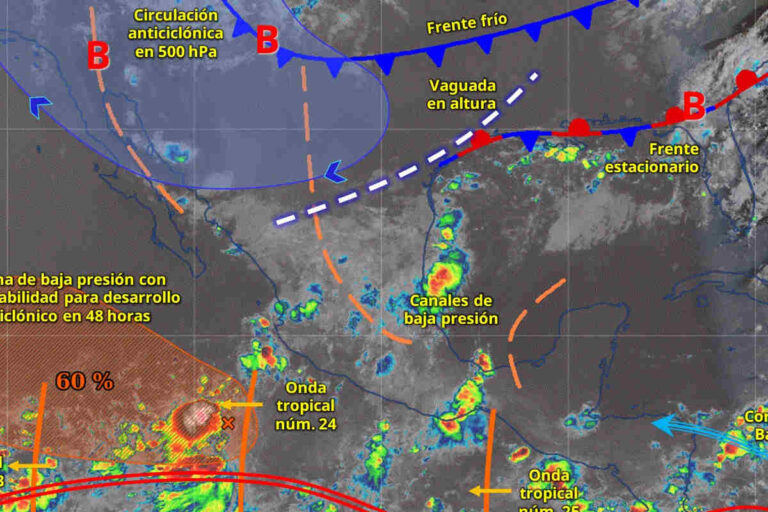 ¿Cómo será el clima hoy 24 de agosto de 2025 en Zacatecas?