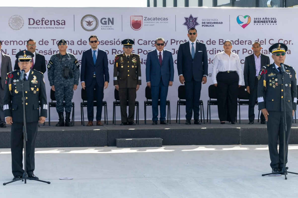 Coronel Rosas Popoca asume coordinación estatal de la Guardia Nacional