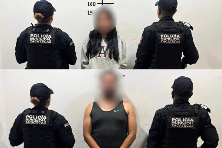 Detienen a dos en Zacatecas por resistencia a particulares