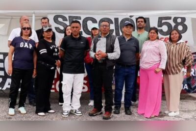 Maestros estatales intensifican protesta en Finanzas