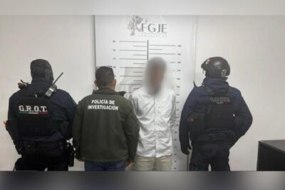 Detienen a hombre por tener orden de aprehensión por violencia familiar