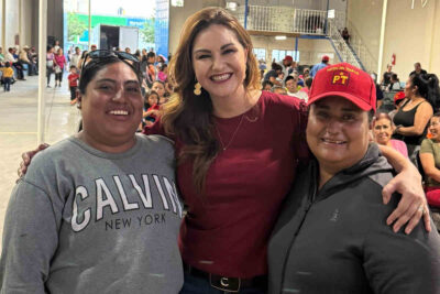 Geovanna Bañuelos, cercana a los zacatecanos con atención y diálogo permanente