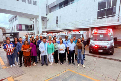 ISSSTE Zacatecas fortalece capacidad de respuesta médica con nuevas ambulancias