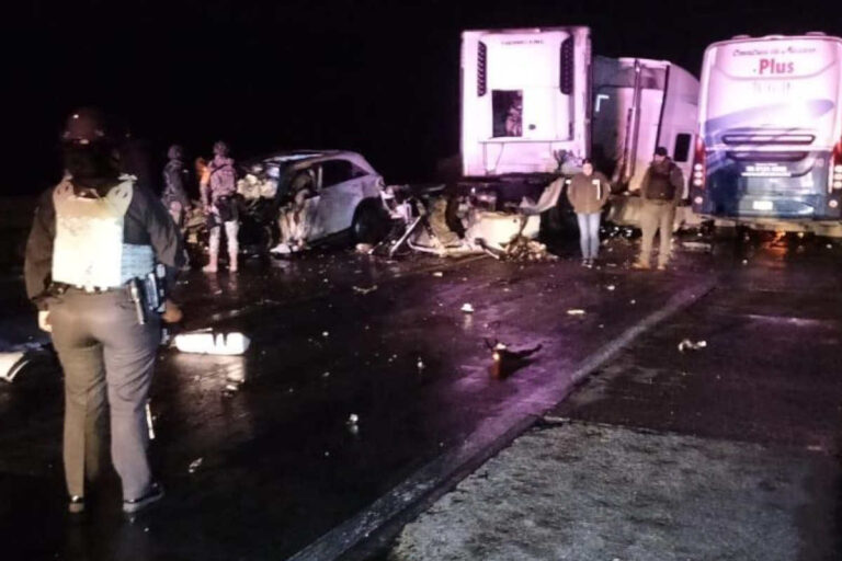 Muere una persona en accidente sobre la carretera a Aguascalientes, a la altura de Luis Moya