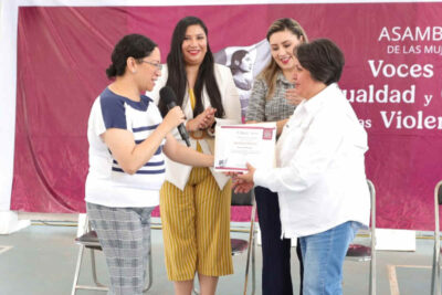Mujeres construyen propuestas para una vida libre de violencia en Jerez
