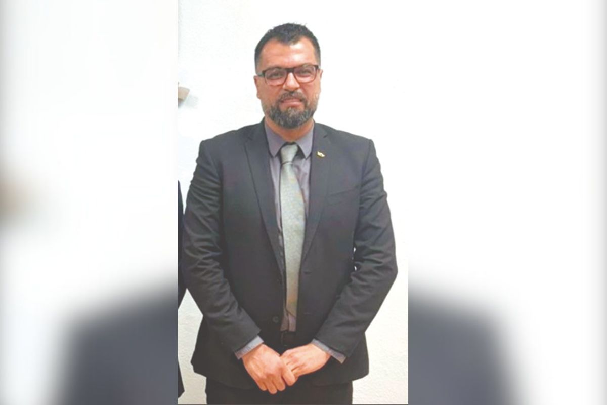 Armando Flores, rector de la UAZ. 