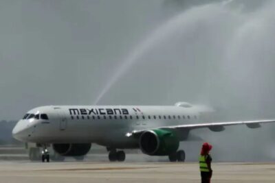 Llega el tercer avión de Mexicana para consolidar su relanzamiento