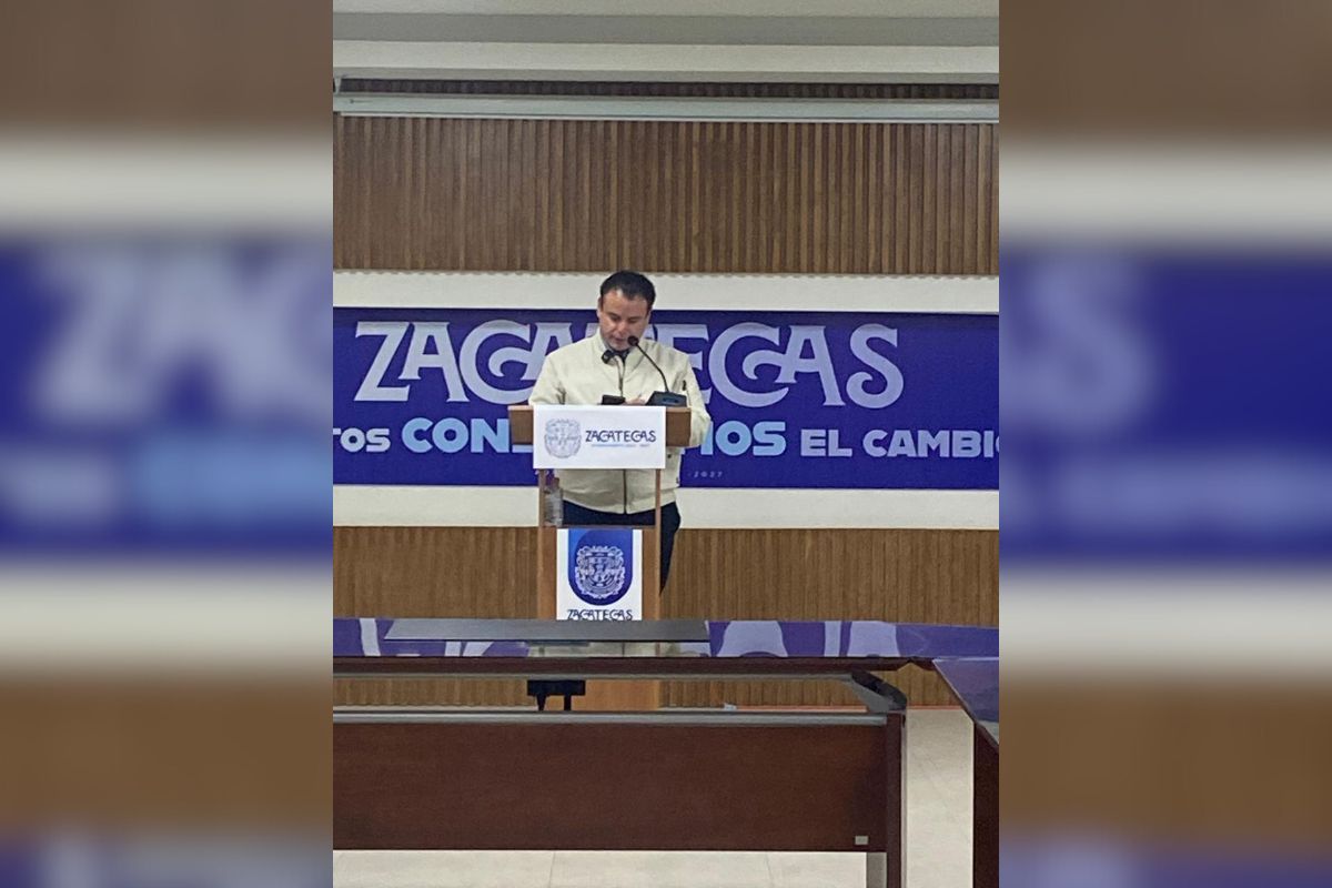 Miguel Varela, presidente municipal de Zacattecas