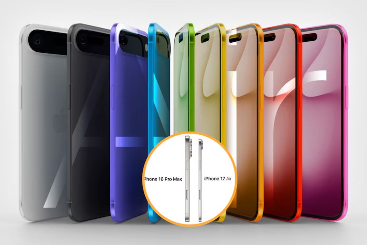 iPhone Air es el celular más delgado creado por Apple.