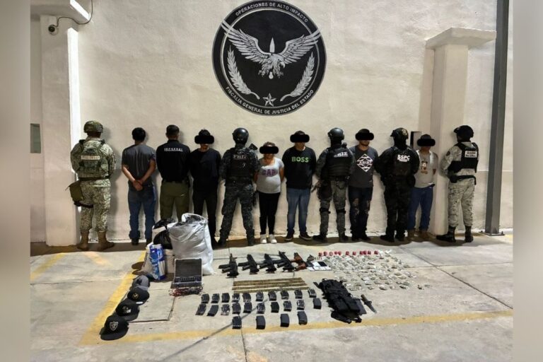 Detienen Fuerzas de Seguridad a seis probables generadores de violencia y rescatan a víctima