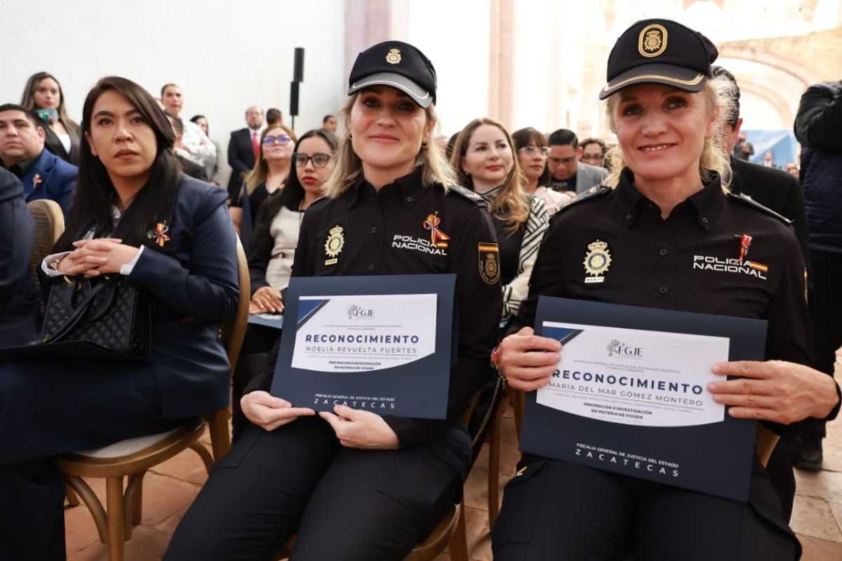 Concluye curso internacional sobre violencia de género en Zacatecas.