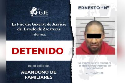 FGJEZ y la Mesa de Paz cumplimentan órdenes de aprehensión en Zacatecas