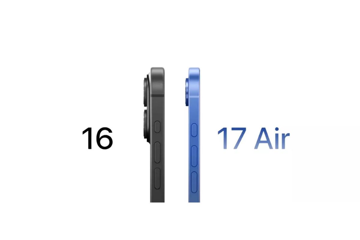 iPhone Air es el celular más delgado creado por Apple.