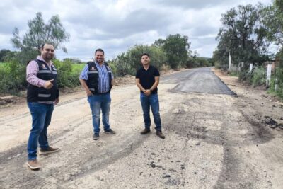 Villa García arranca obra de reencarpetamiento del tramo San Ignacio – Tierritas