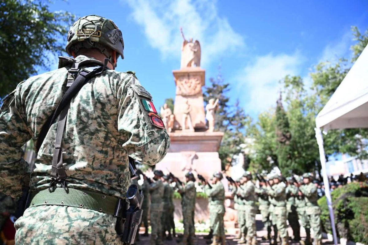 Conmemoran la Gesta Heroica de Chapultepec en Zacatecas.