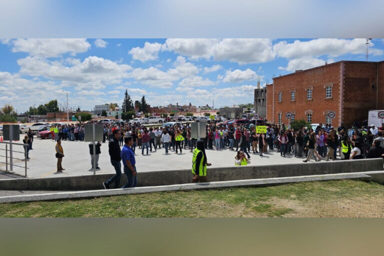 Se llevan actividades relacionadas a los sismos de 1985 y 2017 en Fresnillo