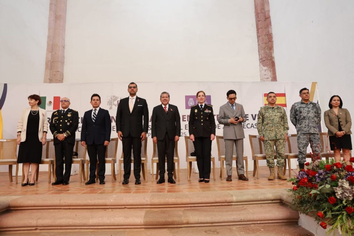 Concluye curso internacional sobre violencia de género en Zacatecas.