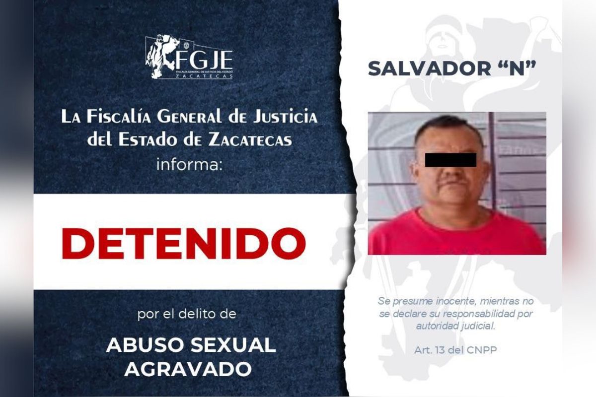 FGJEZ y la Mesa de Paz cumplimentan órdenes de aprehensión en Zacatecas.