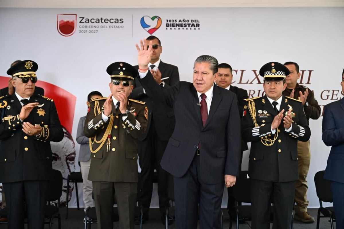Conmemoran la Gesta Heroica de Chapultepec en Zacatecas.