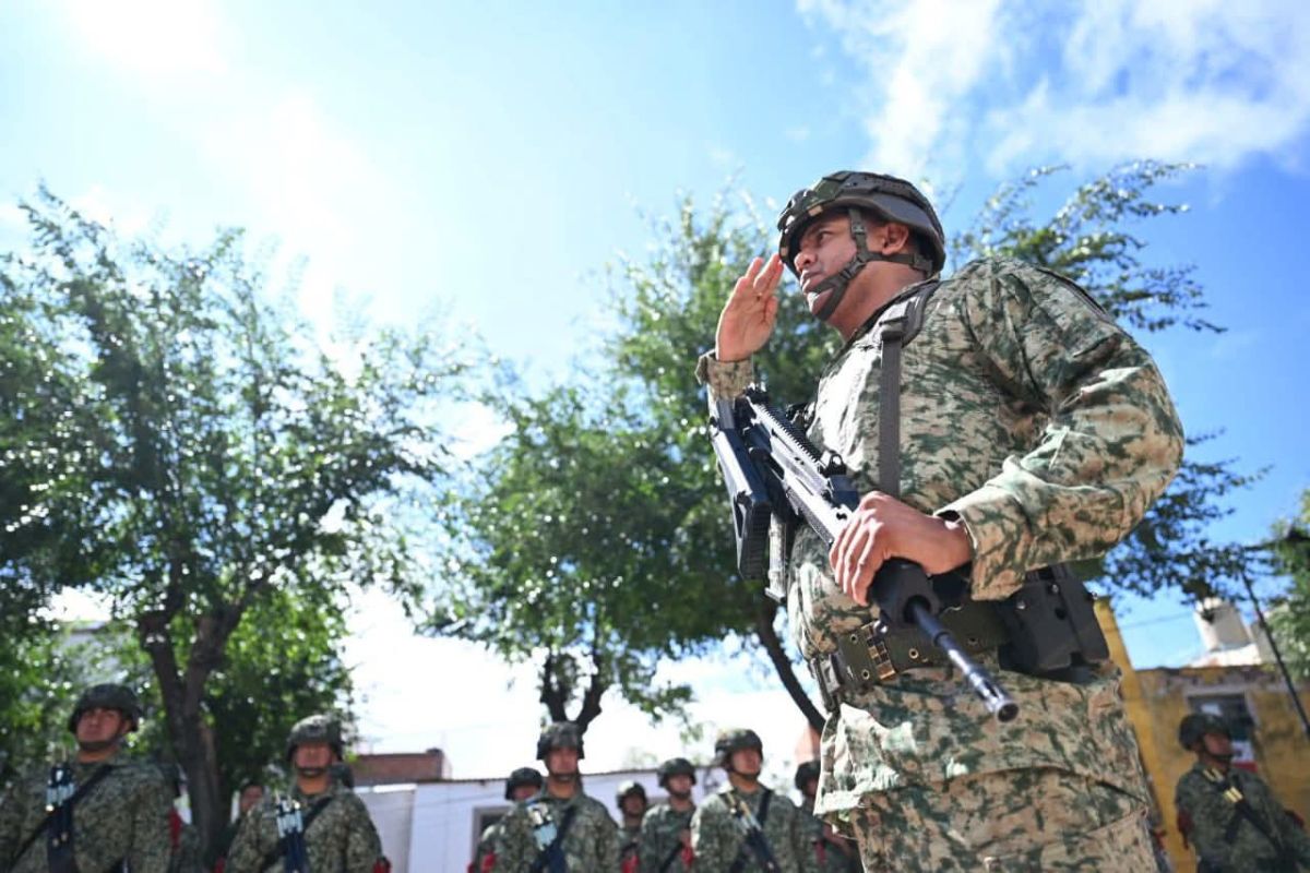 Conmemoran la Gesta Heroica de Chapultepec en Zacatecas.