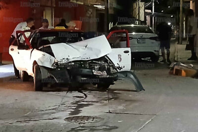 Accidente vial en Fresnillo deja al menos un herido y daños materiales