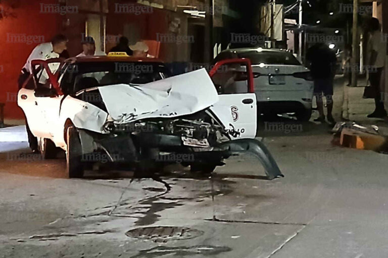 Accidente vial en Fresnillo deja al menos un herido y daños materiales