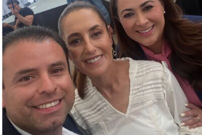 Alcalde Miguel Varela Pinedo se reúne con Claudia Sheinbaum