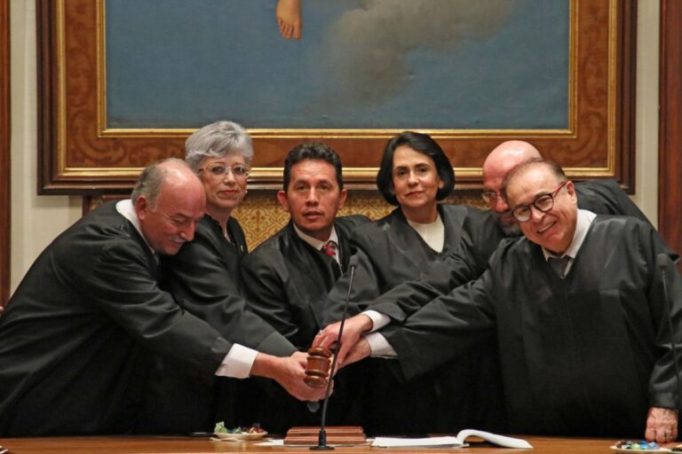 Rinden ceremonia de despedida a magistradas, magistrados, juezas y jueces del poder judicial del estado