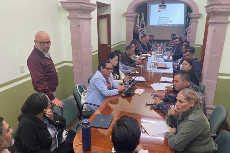 Gobierno y Fiscalía de Justicia avances del Programa Estatal de Búsqueda de Personas Desaparecidas
