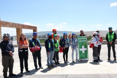 Zacatecas participa en Simulacro Nacional 2025