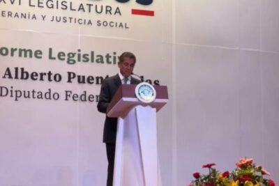 Carlos Puente anuncia su aspiración a gobernar Zacatecas