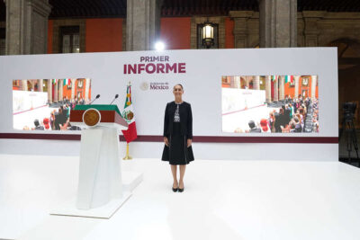 Claudia Sheinbaum destaca bienestar, seguridad y estabilidad económica en Primer Informe