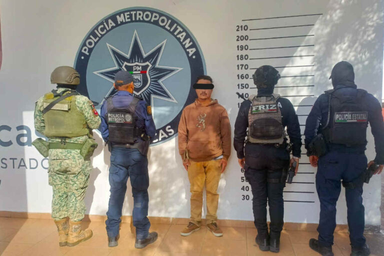 Detienen a “corta cables” en Guadalupe, Zacatecas