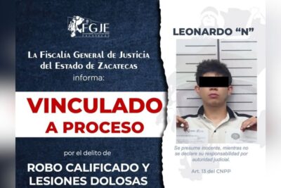 Se vincula a Leonardo “N” por robo y agresiones a estudiantes de la Fenaza