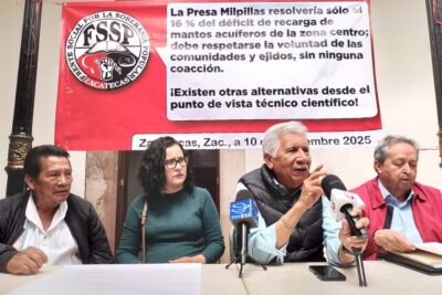 Ejidatarios deben decidir construcción de Milpillas: FSSP