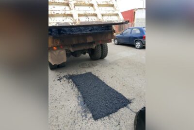 Inician obras de bacheo después de las lluvias en Fresnillo
