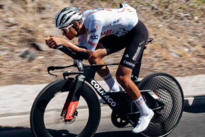 Isaac del Toro conquista quinto lugar histórico en la contrarreloj individual de 40.6 kms