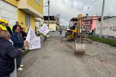 Atienden solicitudes de mejora en la colonia Luis Donaldo Colosio en Fresnillo