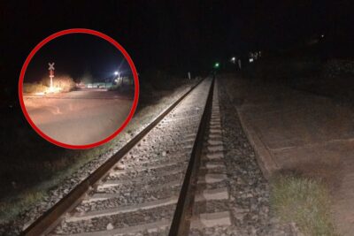 Accidente ferroviario deja a un hombre con las piernas amputadas en Fresnillo