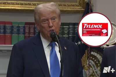 Trump sugiere que el paracetamol causa autismo; expertos lo desmienten